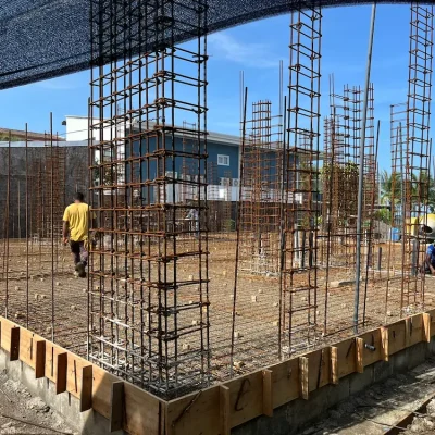 Comienzo armadura proyecto calle hidalgo